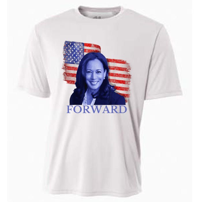 Kamala Harris Forward 2024 Presidential Election President Cooling Performance Crew T-Shirt