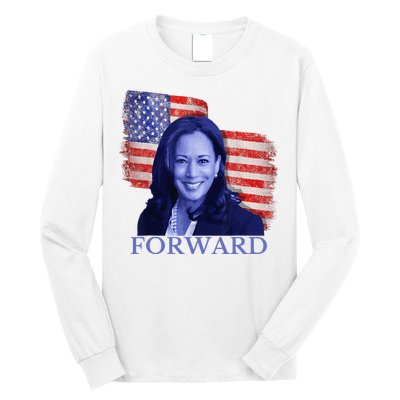 Kamala Harris Forward 2024 Presidential Election President Long Sleeve Shirt