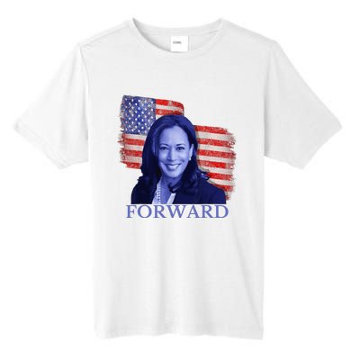 Kamala Harris Forward 2024 Presidential Election President Tall Fusion ChromaSoft Performance T-Shirt