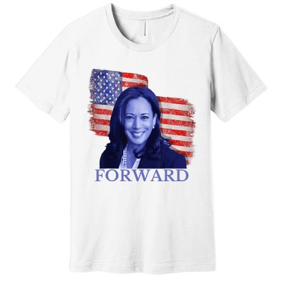 Kamala Harris Forward 2024 Presidential Election President Premium T-Shirt