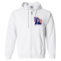 Kamala Harris Forward 2024 Presidential Election President Full Zip Hoodie