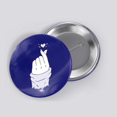 Korean Hand Finger Heart Kgiftpop Saranghae Purple Gift Button