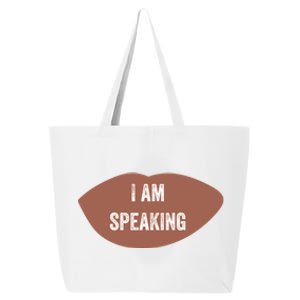 Kamala Harris Female Vice President I Am Speaking Empowered Cool Gift 25L Jumbo Tote