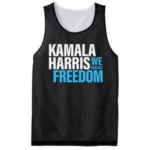 Kamala Harris For President 2024 Election Campaign Freedom Mesh Reversible Basketball Jersey Tank