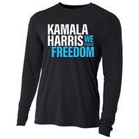 Kamala Harris For President 2024 Election Campaign Freedom Cooling Performance Long Sleeve Crew