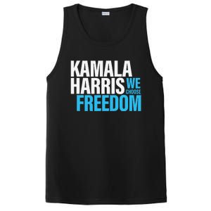 Kamala Harris For President 2024 Election Campaign Freedom PosiCharge Competitor Tank