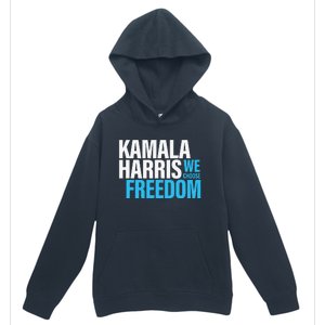 Kamala Harris For President 2024 Election Campaign Freedom Urban Pullover Hoodie