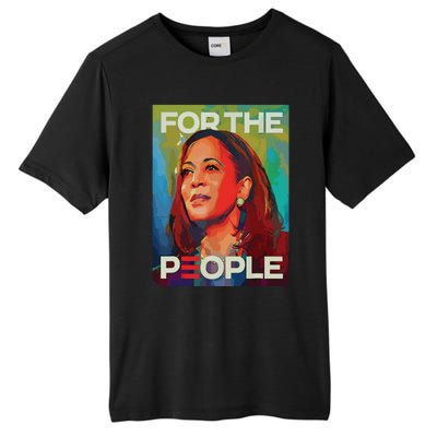 Kamala Harris For People 2024 Election President Tall Fusion ChromaSoft Performance T-Shirt