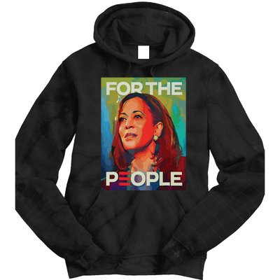 Kamala Harris For People 2024 Election President Tie Dye Hoodie