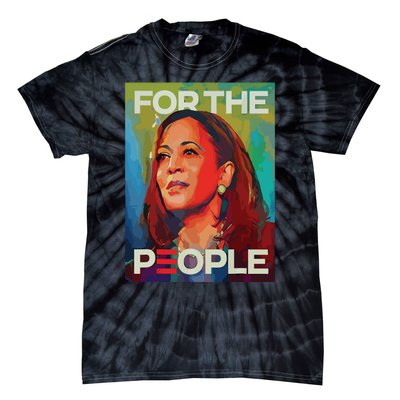 Kamala Harris For People 2024 Election President Tie-Dye T-Shirt