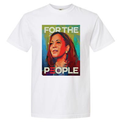 Kamala Harris For People 2024 Election President Garment-Dyed Heavyweight T-Shirt