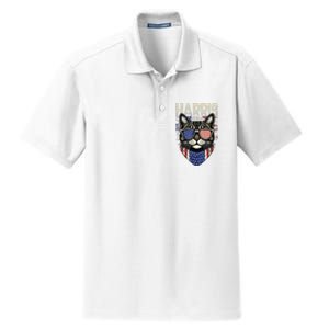 Kamala Harris For President 2024 Funny Cat Lady Dry Zone Grid Polo