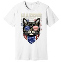 Kamala Harris For President 2024 Funny Cat Lady Premium T-Shirt