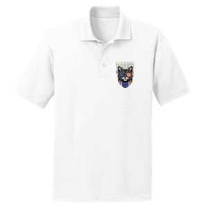 Kamala Harris For President 2024 Funny Cat Lady PosiCharge RacerMesh Polo