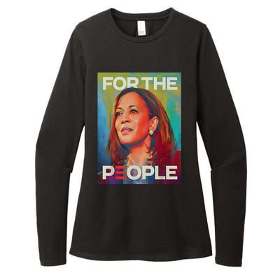 Kamala Harris For People 2024 Election President Gift Womens CVC Long Sleeve Shirt