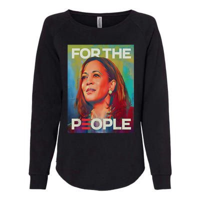 Kamala Harris For People 2024 Election President Gift Womens California Wash Sweatshirt