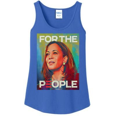 Kamala Harris For People 2024 Election President Gift Ladies Essential Tank