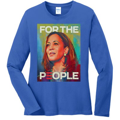 Kamala Harris For People 2024 Election President Gift Ladies Long Sleeve Shirt