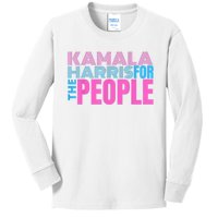 Kamala Harris For The People Kamala Harris For President 2024 Kids Long Sleeve Shirt