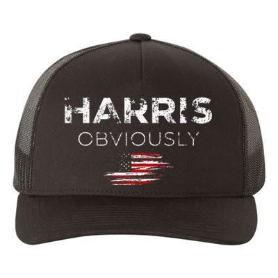 Kamala Harris For President 2024 Obviously Yupoong Adult 5-Panel Trucker Hat