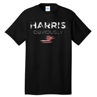 Kamala Harris For President 2024 Obviously Tall T-Shirt