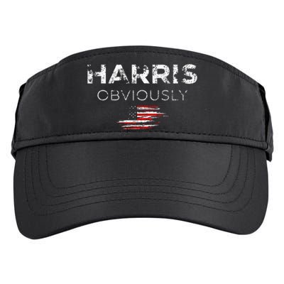 Kamala Harris For President 2024 Obviously Adult Drive Performance Visor