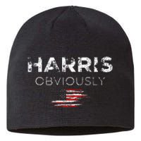 Kamala Harris For President 2024 Obviously Sustainable Beanie