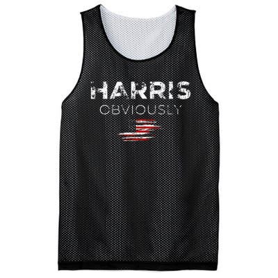 Kamala Harris For President 2024 Obviously Mesh Reversible Basketball Jersey Tank