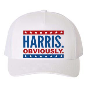 Kamala Harris For President Obviously 2024 Yupoong Adult 5-Panel Trucker Hat