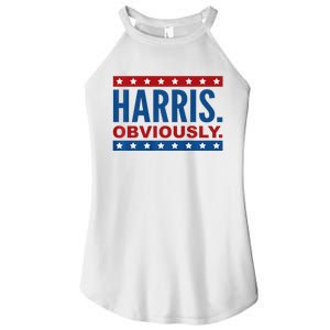 Kamala Harris For President Obviously 2024 Women's Perfect Tri Rocker Tank