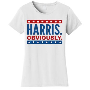 Kamala Harris For President Obviously 2024 Women's T-Shirt