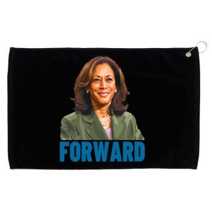 Kamala Harris Forward 2024 Portrait Outfit Vote Election Great Gift Grommeted Golf Towel