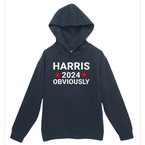 Kamala Harris For President Obviously Urban Pullover Hoodie