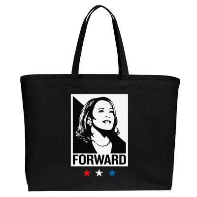 Kamala Harris Forward Cotton Canvas Jumbo Tote