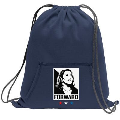 Kamala Harris Forward Sweatshirt Cinch Pack Bag