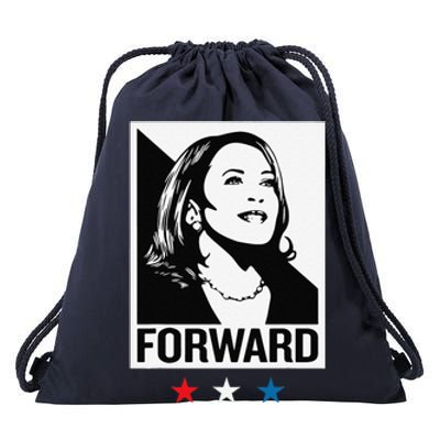 Kamala Harris Forward Drawstring Bag