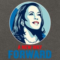 Kamala Harris Forward A New Forward Gift Cotton Canvas Backpack