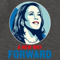 Kamala Harris Forward A New Forward Gift Vector Backpack