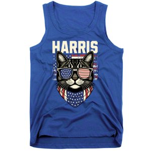 Kamala Harris For President 2024 Funny Cat Lady Graphic Gift Tank Top