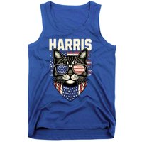 Kamala Harris For President 2024 Funny Cat Lady Graphic Gift Tank Top