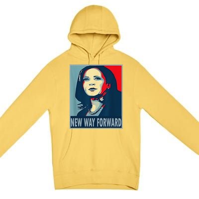 Kamala Harris Forward 2024 Presidential Election President Premium Pullover Hoodie