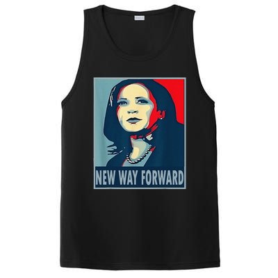 Kamala Harris Forward 2024 Presidential Election President PosiCharge Competitor Tank