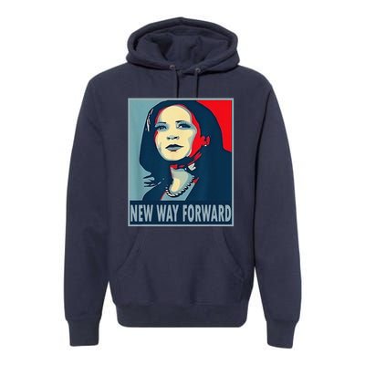 Kamala Harris Forward 2024 Presidential Election President Premium Hoodie