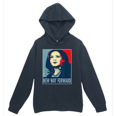 Kamala Harris Forward 2024 Presidential Election President Urban Pullover Hoodie