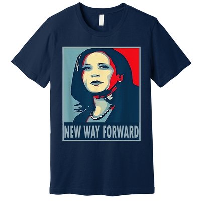 Kamala Harris Forward 2024 Presidential Election President Premium T-Shirt