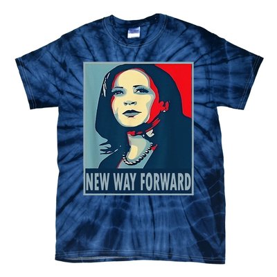 Kamala Harris Forward 2024 Presidential Election President Tie-Dye T-Shirt