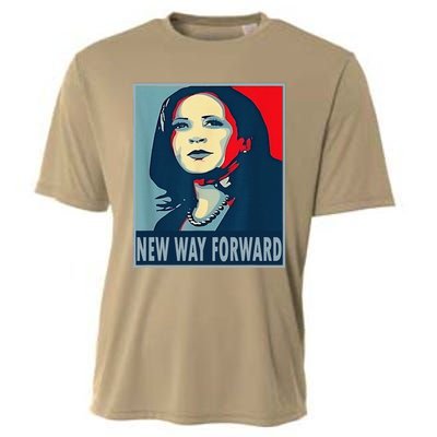 Kamala Harris Forward 2024 Presidential Election President Cooling Performance Crew T-Shirt