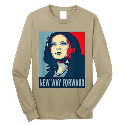 Kamala Harris Forward 2024 Presidential Election President Long Sleeve Shirt