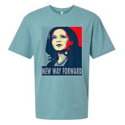 Kamala Harris Forward 2024 Presidential Election President Sueded Cloud Jersey T-Shirt