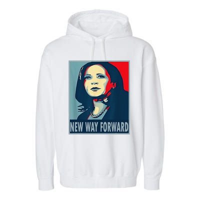 Kamala Harris Forward 2024 Presidential Election President Garment-Dyed Fleece Hoodie